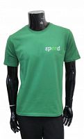п-2 зеленый футболка мужская с принтом