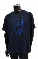 п-112 т.синий футболка мужская с принтом 